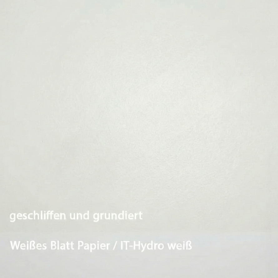 weißes IT-Hydro Mikrozement im Blatt-Vergleich