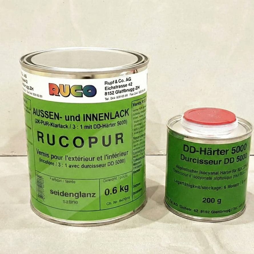 Rucopur Siegel in Seidenglanz