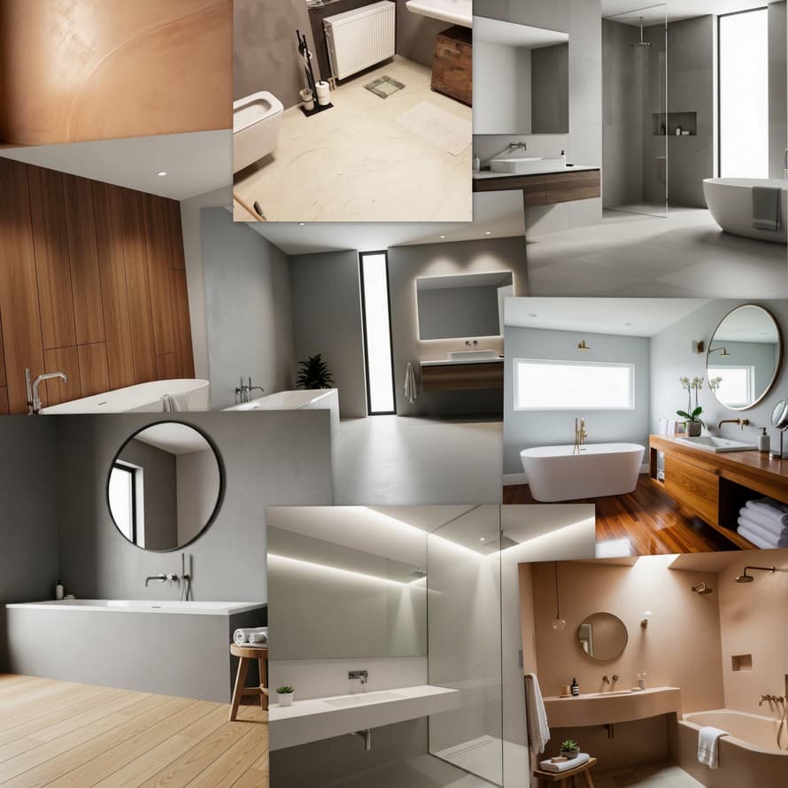 Badezimmer fugenlos gestalten